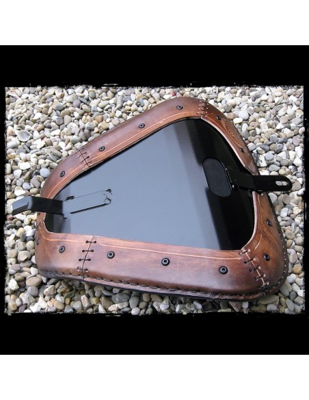 ASIENTO SOLO SKULL BROWN HD PARA SPORTSTER 2010 - UP