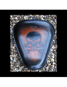 ASIENTO SOLO SKULL BROWN PARA SPORTSTER 2010 - UP 2