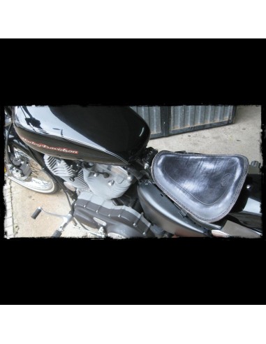 ASIENTO SOLO SKULL BLACK VINTAGE PARA SPORTSTER 2010 - UP
