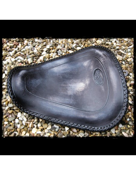 ASIENTO SOLO BLACK LOGO DHC VINTAGE PARA SPORTSTER 2010 - UP