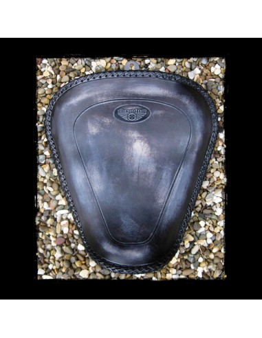 ASIENTO SOLO BLACK LOGO DHC VINTAGE PARA SPORTSTER 2010 - UP