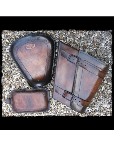 ASIENTO SOLO LEATHER DHC PARA SPORTSTER 2010 - UP