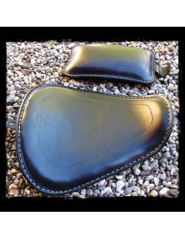 ASIENTO SOLO BROWN VINTAGE LOGO HD PARA SPORTSTER 2010 - UP