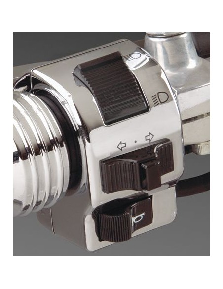 CUBIERTA CROMADA INTERRUPTORES YAMAHA