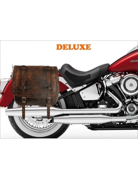 ALFORJAS PIEL ULISES BASICA PARA DYNA STREET-BOB H.D para Alforjas ...