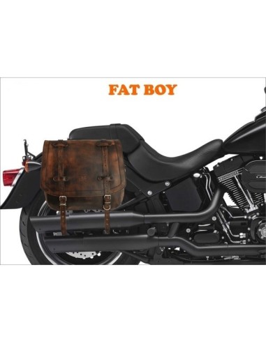 ALFORJAS PIEL ULISES BASICA PARA DYNA STREET-BOB H.D para Alforjas ...