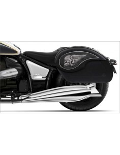 ALFORJAS RIGIDAS PIEL VENDETTA BMW R18 para Alforjas de Piel 2