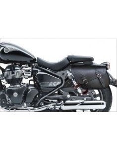 ALFORJAS ALHAMA BÁSICAS PARA ROYAL ENFIELD MARRÓN para Alforjas Med... 2