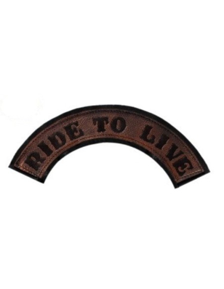 PARCHE DE PIEL LIVE TO RIDE SUPERIOR
