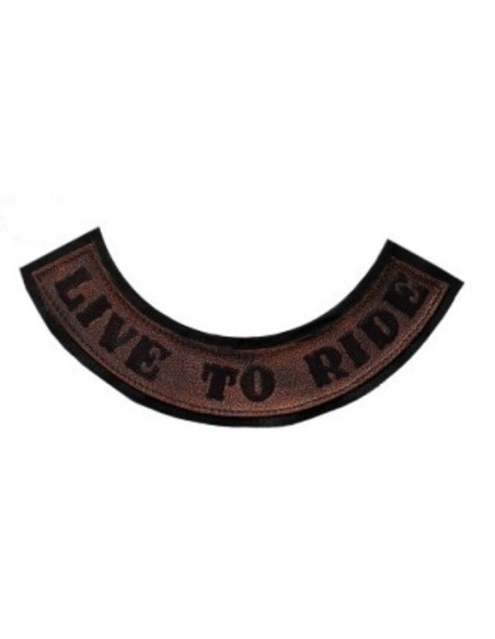 PARCHE DE PIEL LIVE TO RIDE INFERIOR