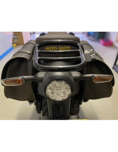 ALFORJA PIEL BANDO BASICA OLD RAT SOFTAIL STREET BOB H.D para Alfor...