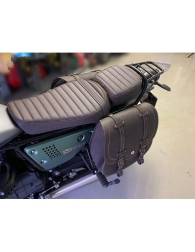 ALFORJA PIEL BANDO BASICA OLD RAT SOFTAIL STREET BOB H.D para Alfor...