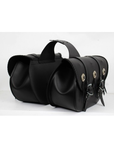 ALFORJAS PIEL KANSAS CELTIC UNIVERSAL para Alforjas Medianas