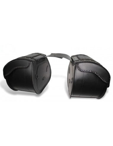 ALFORJAS RIGIDAS SUPER STAR CLÁSICAS TRENZADOS COCO SOFTAIL FAT-BOY...