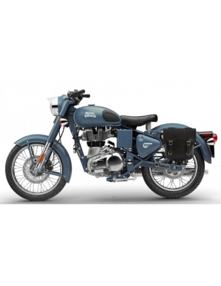 ALFORJA PIEL ADRIANO BASICA MARRÓN PARA SOFTAIL SLIM H.D para Alfor...