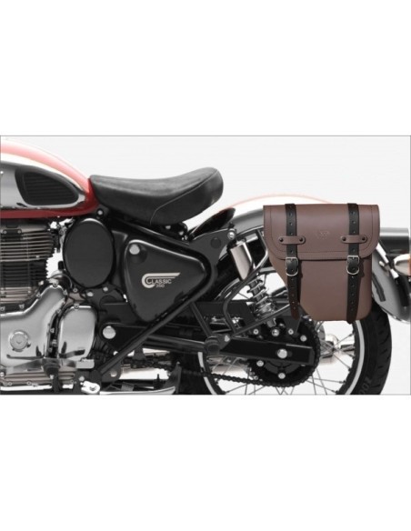 ALFORJA CENTURION DERECHA ROYAL ENFIELD METEOR 350 CHOCO para Alfor...