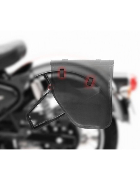 ALFORJA CENTURION DERECHA ROYAL ENFIELD METEOR 350 CHOCO para Alfor...