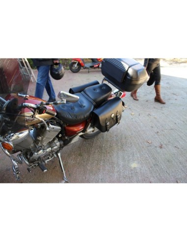 ALFORJAS PIEL RIFLE BÁSICA UNIVERSAL para Alforjas Medianas