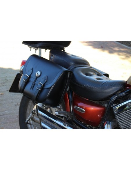 ALFORJAS PIEL RIFLE BÁSICA UNIVERSAL para Alforjas Medianas