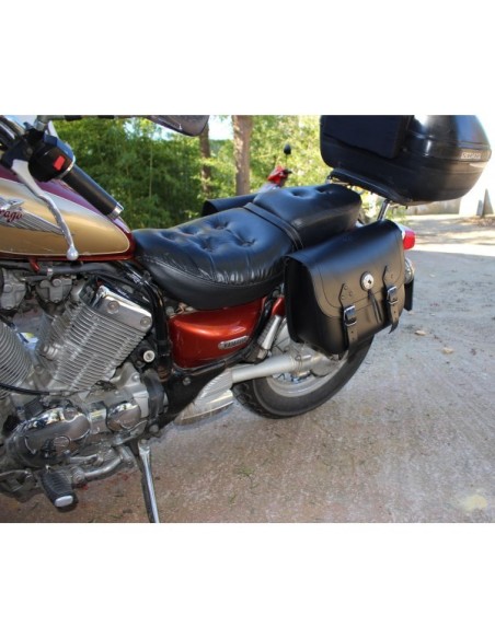 ALFORJAS PIEL RIFLE BÁSICA UNIVERSAL para Alforjas Medianas