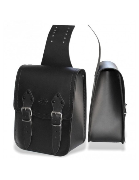 ALFORJAS PIEL RIFLE BÁSICA UNIVERSAL para Alforjas Medianas