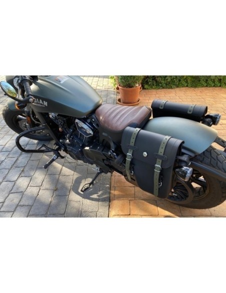 ALFORJA HERCULES BÁSICA DERECHA OLD RAT UNIVERSAL para Alforjas de ...