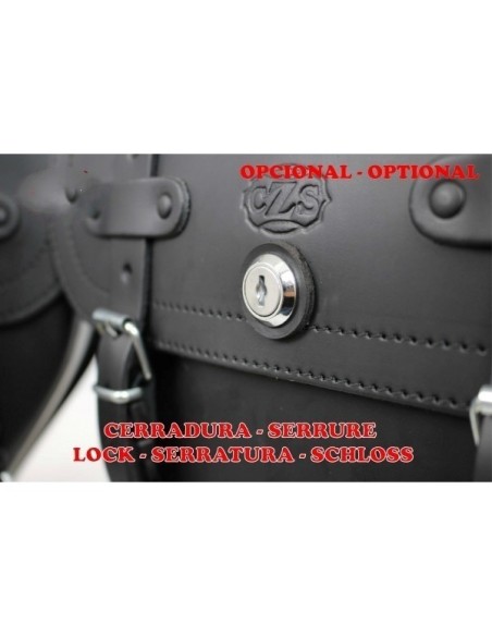 ALFORJA MARBELLA CAFE RACER BRIXTON BX 125X N-R para Alforjas Medianas