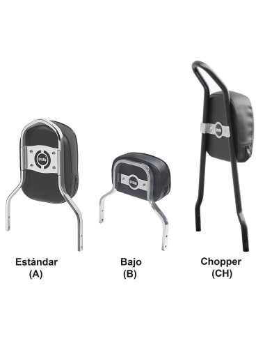 RESPALDO PASAJERO HIGHWAY STAR 125