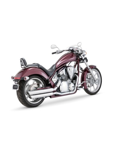 ESCAPE HONDA VT1300CX FURY TWIN SLASH SLIP-ONS VANCE AND HINES para...
