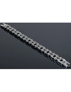 PULSERA MOTERA ACERO QUIRURGICO CHAIN II 2