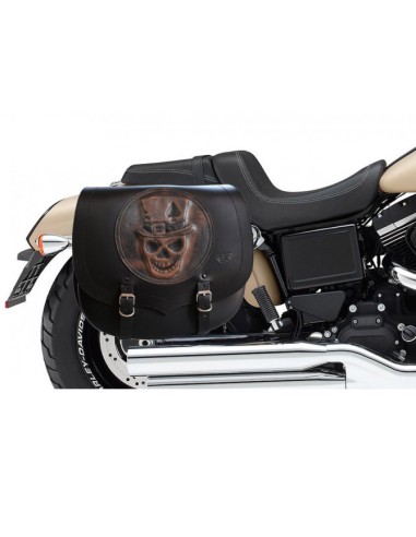 SET ALFORJAS SPARTA SKULL HAT HCO AMORT DYNA H.D