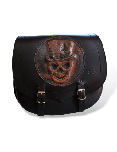 SET ALFORJAS SPARTA SKULL HAT HCO AMORT DYNA H.D