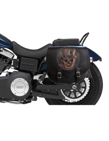 SET ALFORJAS SPARTA SKULL HAT HCO AMORT DYNA H.D