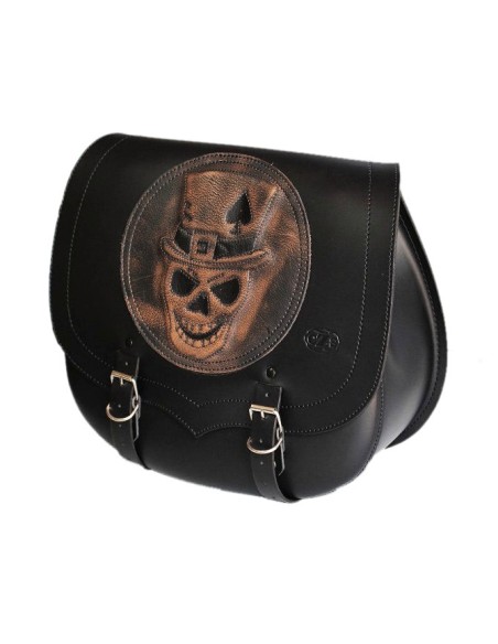 SET ALFORJAS SPARTA SKULL HAT HCO AMORT DYNA H.D