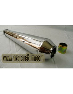 SISTEMA DE ESCAPE COMPLETO SILVERTAIL K02 KAWASAKI VN 900 CLASSIC 06-16 HOMOLOGADO