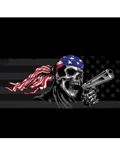 BANDANA - FLYDANNA USA GUNSKULL 2