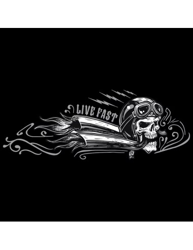 BANDANA - FLYDANNA BIKER SKULL