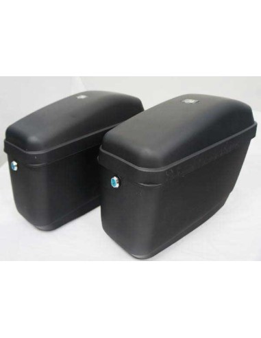 ALFORJAS RÍGIDAS ECO UNIVERSALES NEGRO MATE para Alforjas Rigidas