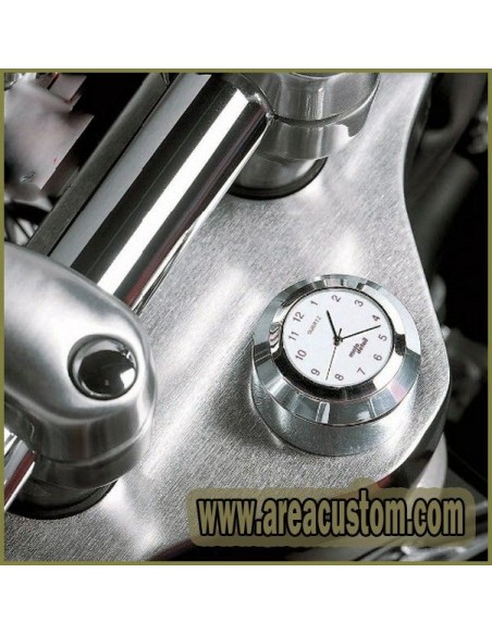 RELOJ CROMADO PARA TUERCA DE HORQUILLA RELOJ CROMADO PARA TUERCA DE HORQUILLA