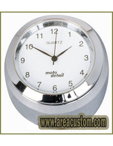 RELOJ CROMADO PARA TUERCA DE HORQUILLA