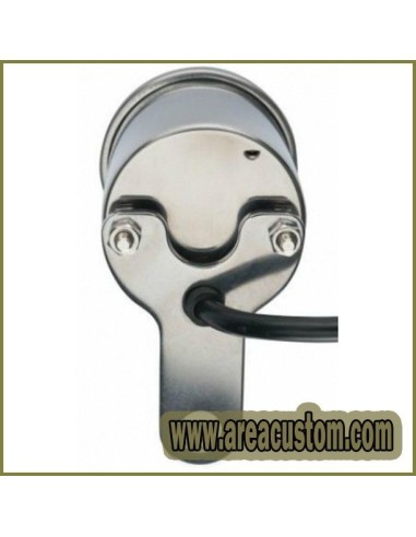 CUENTAREVOLUCIONES 48MM CROMADO ESFERA BLANCA