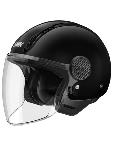 CASCO JET SMK LAMINAR NEGRO BRILLO|Area Custom|69,90 €