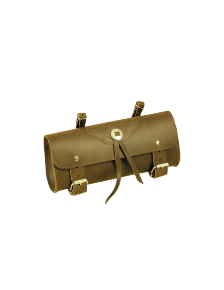 Rulo Bolsa de Herramientas moto Piel Spaan Marrón|Area Custom|41,00 €