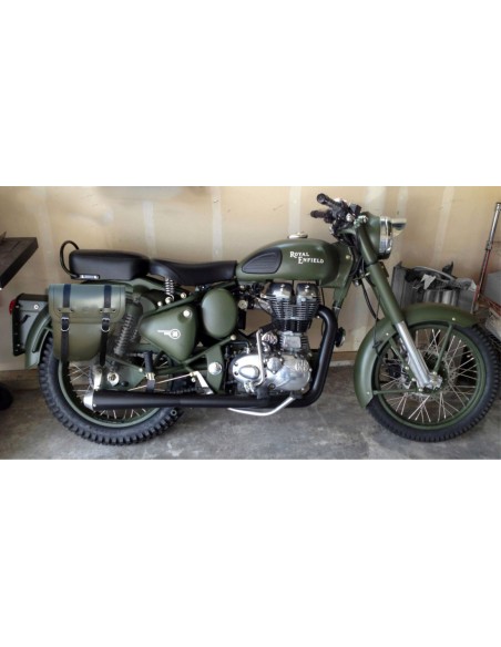ALFORJA CENTURION DERECHA ROYAL ENFIELD CLASSIC BATTLE GREEN