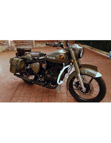 ALFORJAS CENTURION ROYAL ENFIELD CLASSIC BATTLE GREEN|Area Custom|196,00 €