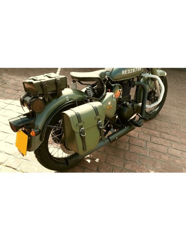 ALFORJAS CENTURION ROYAL ENFIELD CLASSIC BATTLE GREEN
