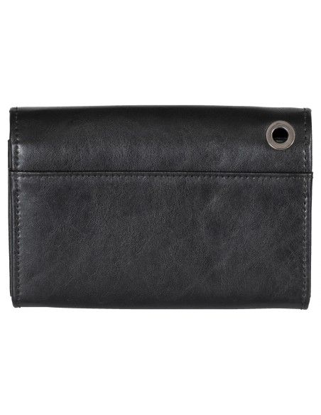 BILLETERA CARTERA 16 X 11 CM CON CADENA PARA CINTURÓN PIEL