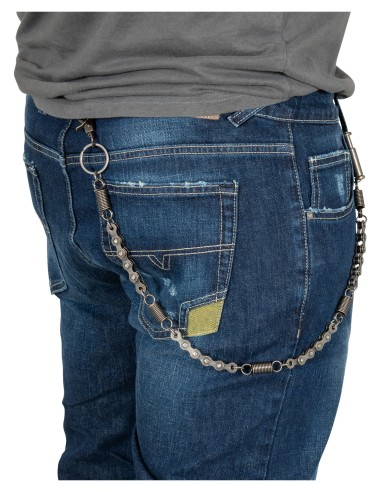CADENA CINTURON CHAIN AND SPRING 65 CM METALICA