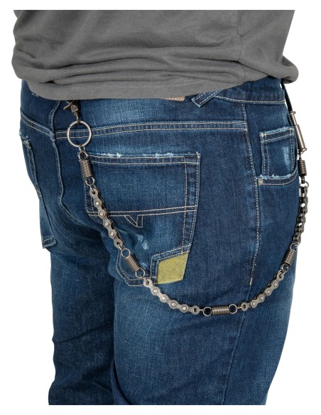 CADENA CINTURON CHAIN AND SPRING 65 CM METALICA