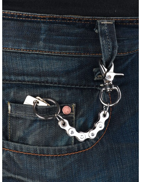 LLAVERO CADENA 16 CM METALICA